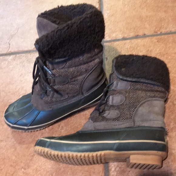 ABOUND BROWN LEATHER WINTER BOOTS SIZE 7M - Picture 16 of 16